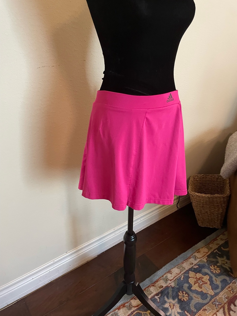 Adidas Fuchsia Circle Athletic Skort